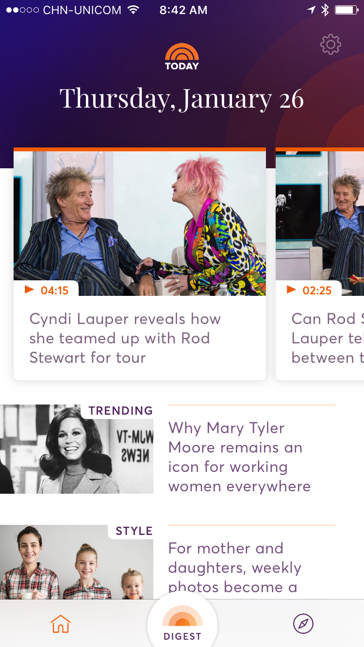 TODAY show Home