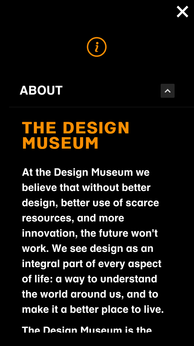 The Design Museum Collection About