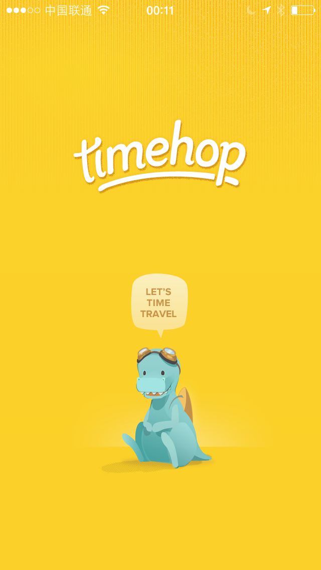 Timehop Splash