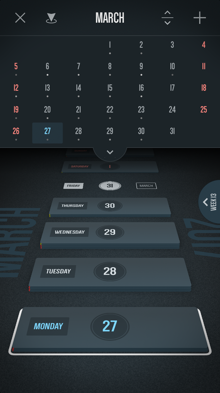 Vantage Calendar Home 2