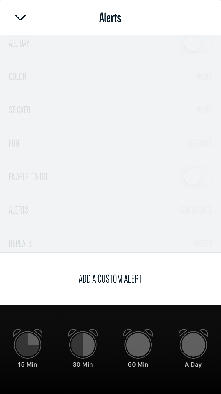 Vantage Calendar Popup 2