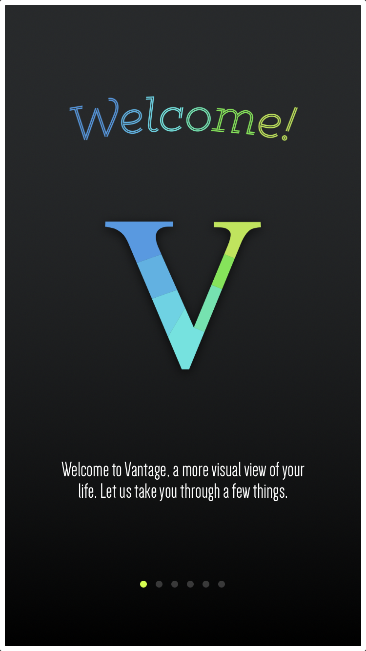 Vantage Calendar Splash