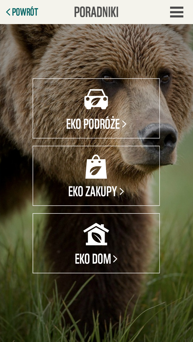 WWF Poradnik Menu