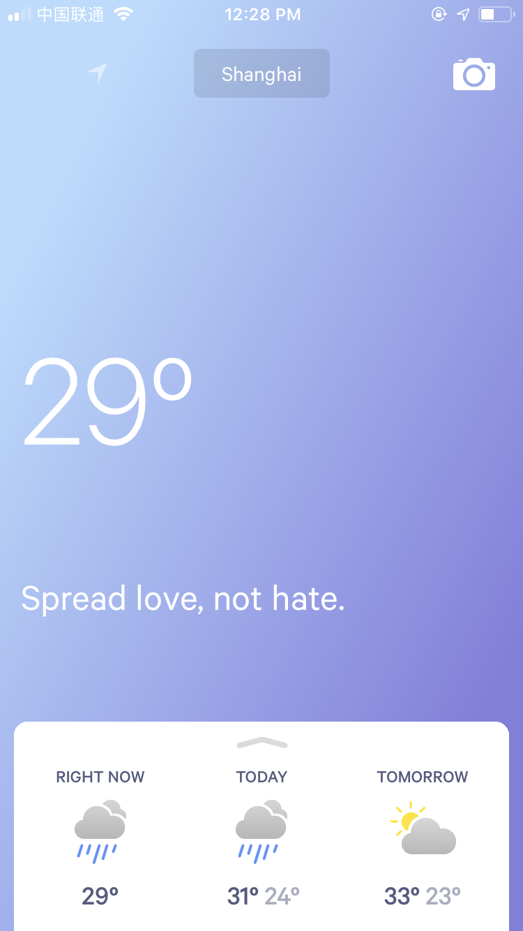 WeatherKit Home