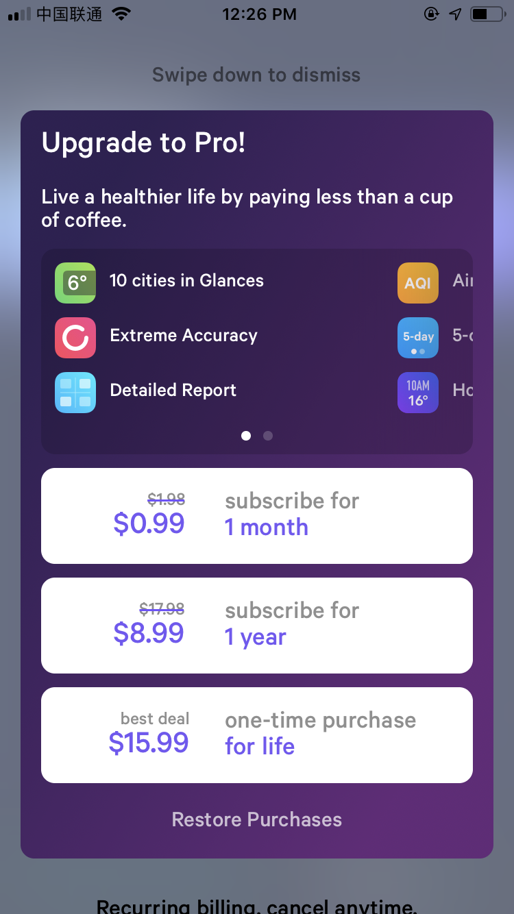 WeatherKit Unlock
