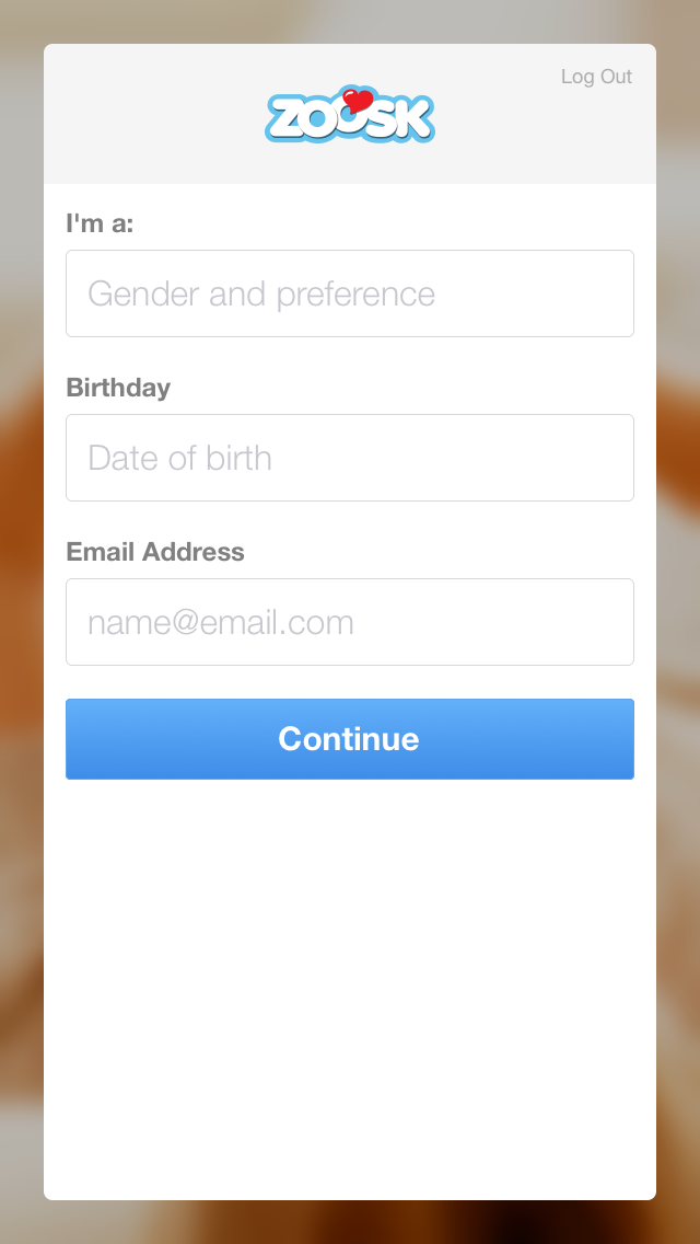 Zoosk Signin