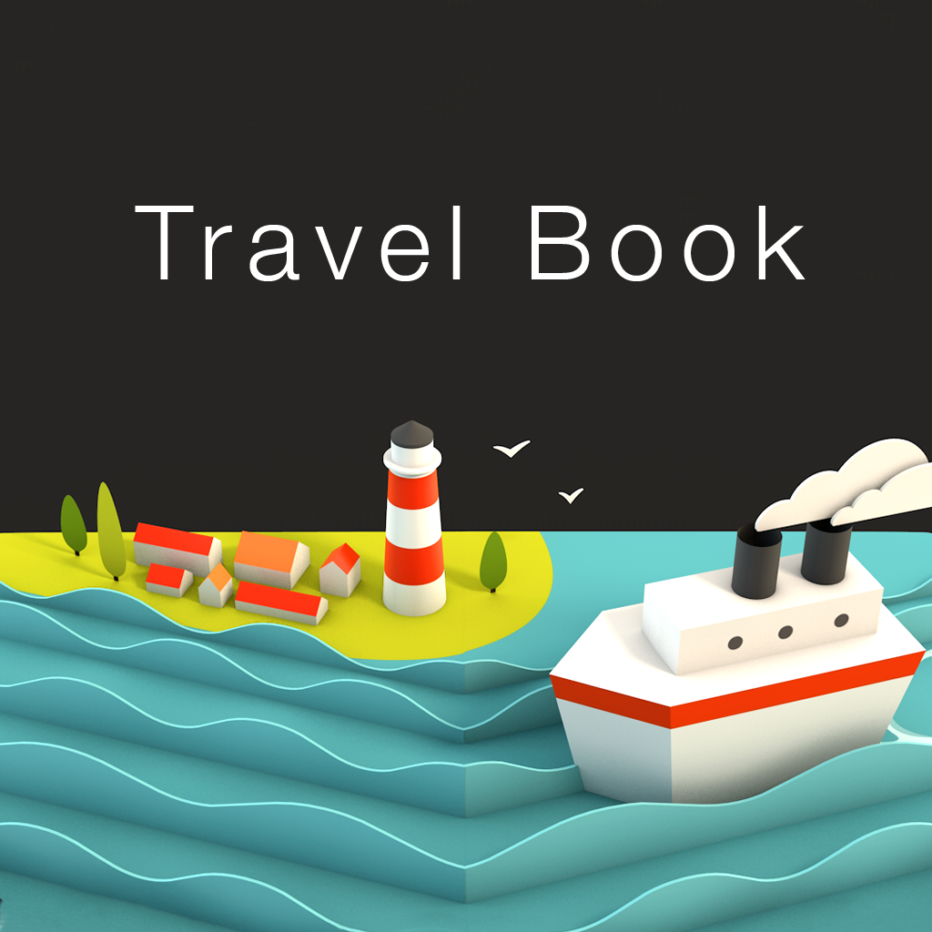 AirPano Travel Book app icon with a soft 3D squircle design featuring a lighthouse and ship.