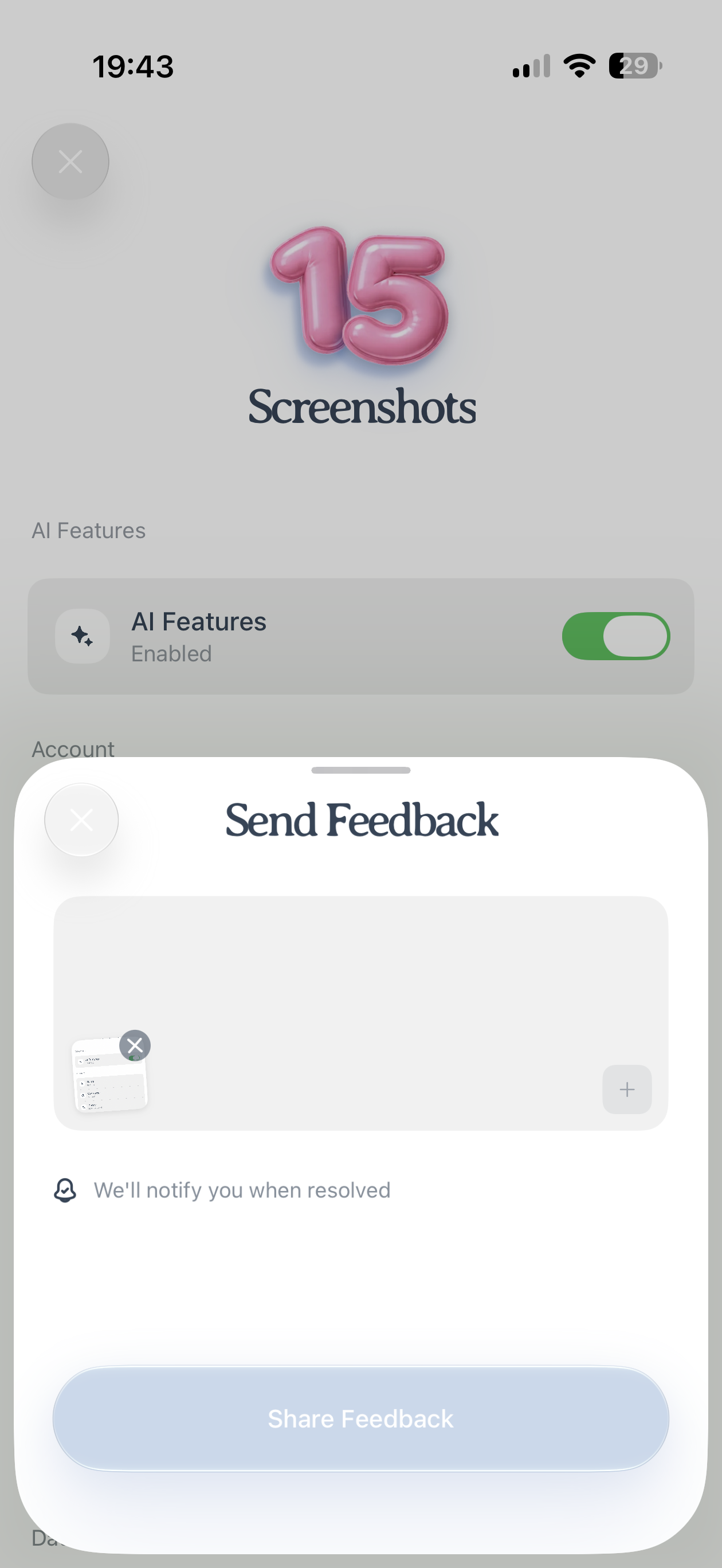 Pool Feedback