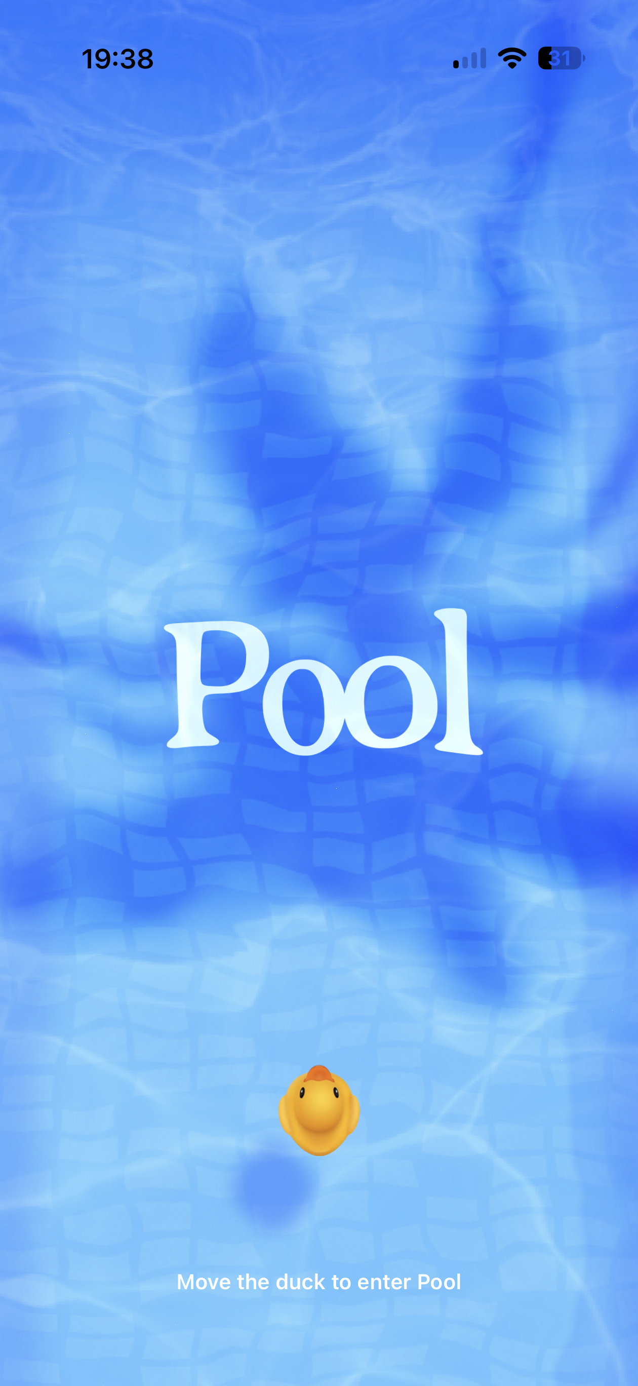 Pool Welcome