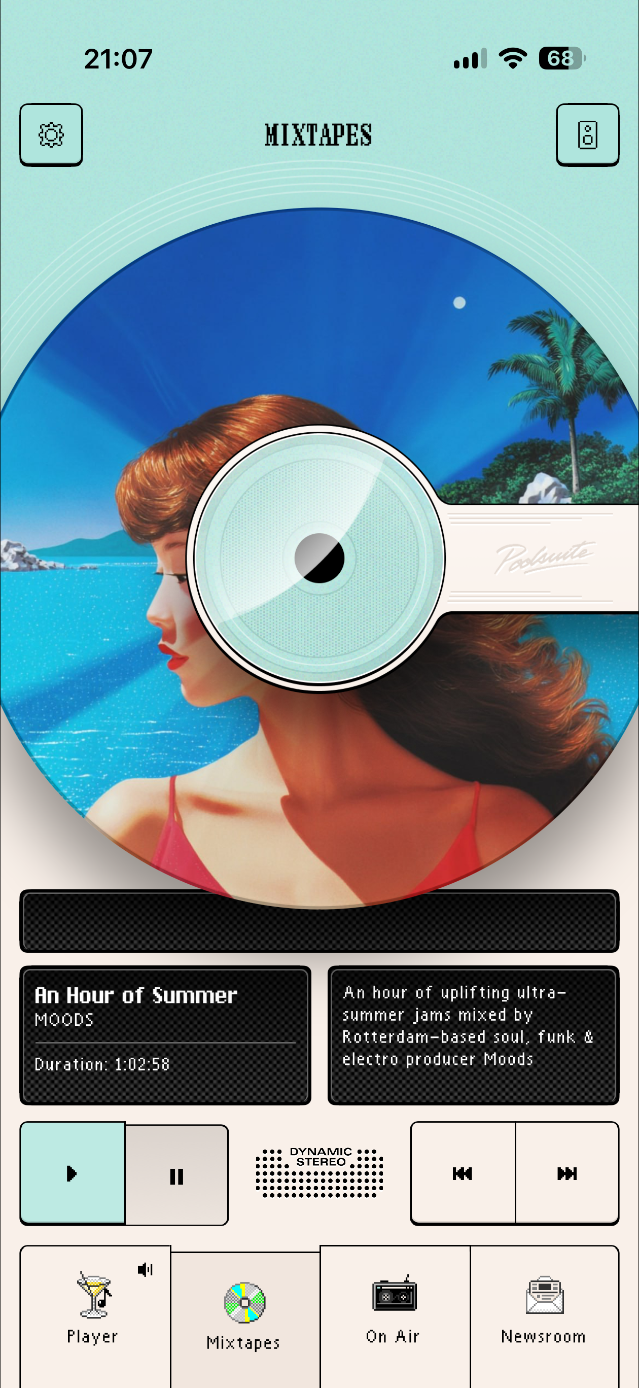 Poolsuite FM Detail