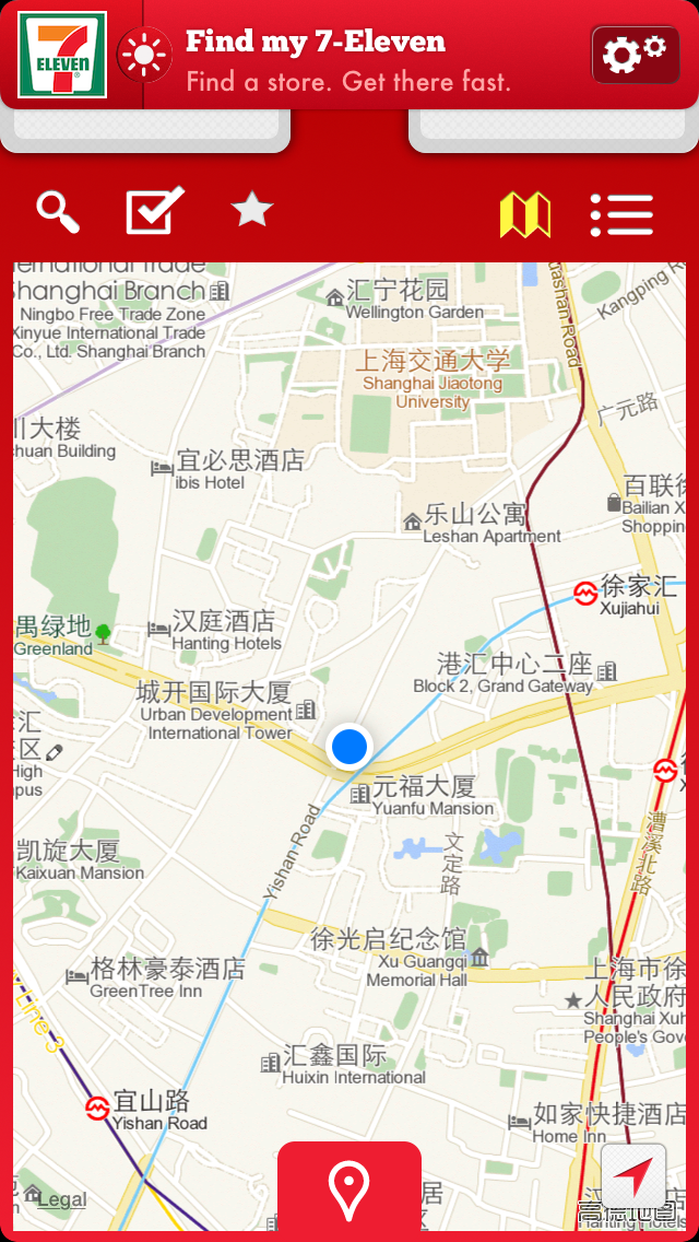 7-Eleven Map