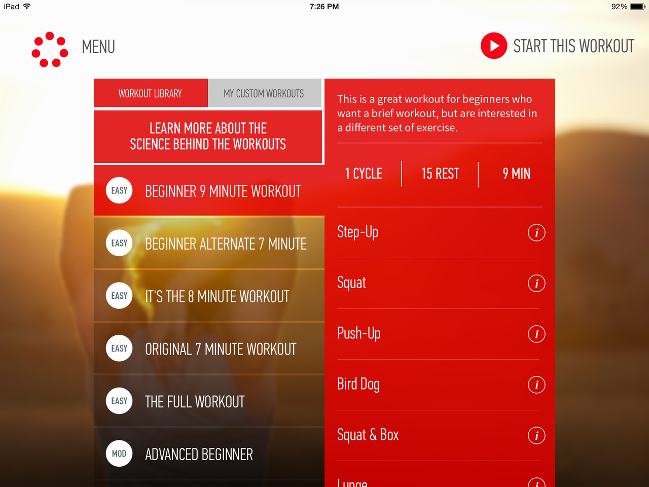 7M Workout Choose