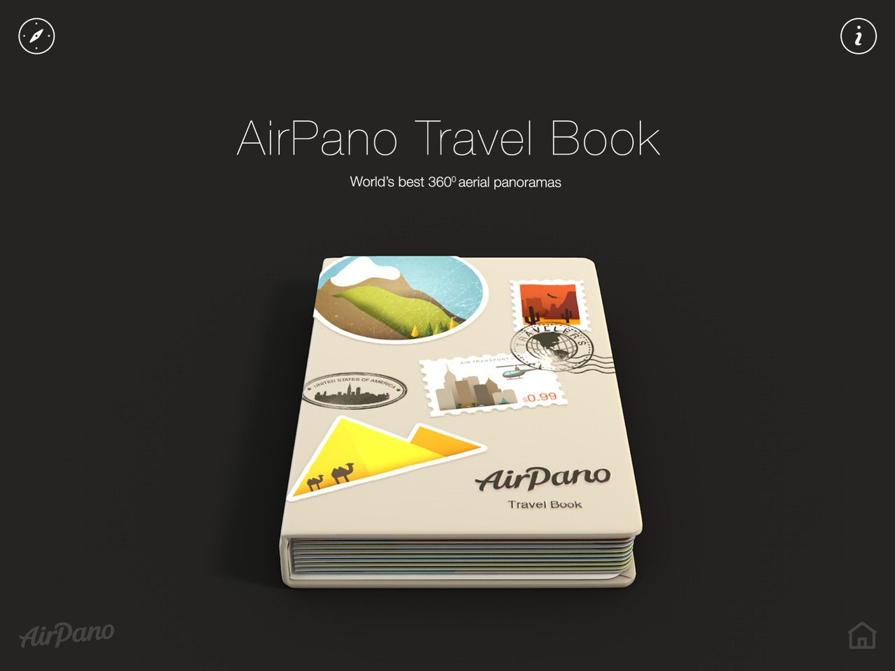 AirPano Travel Book Home