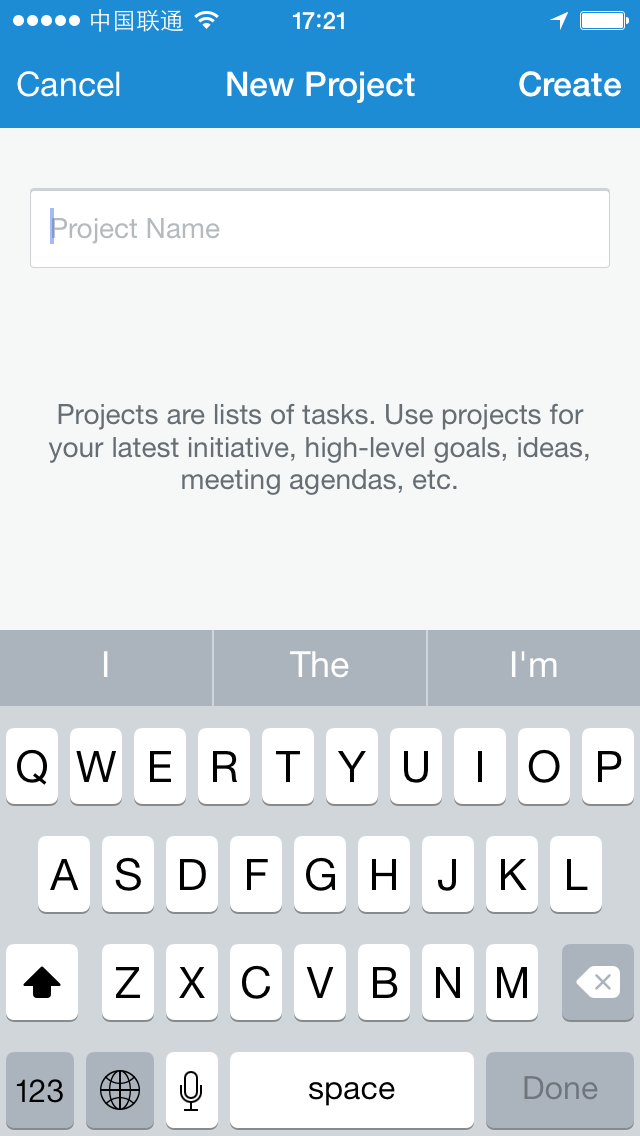 Asana Creat Project