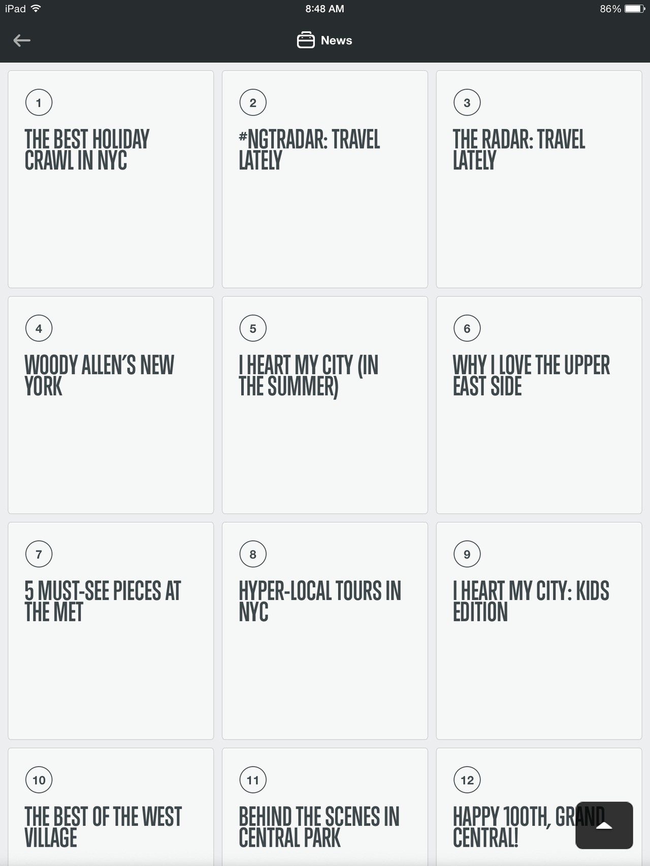 City Guides List