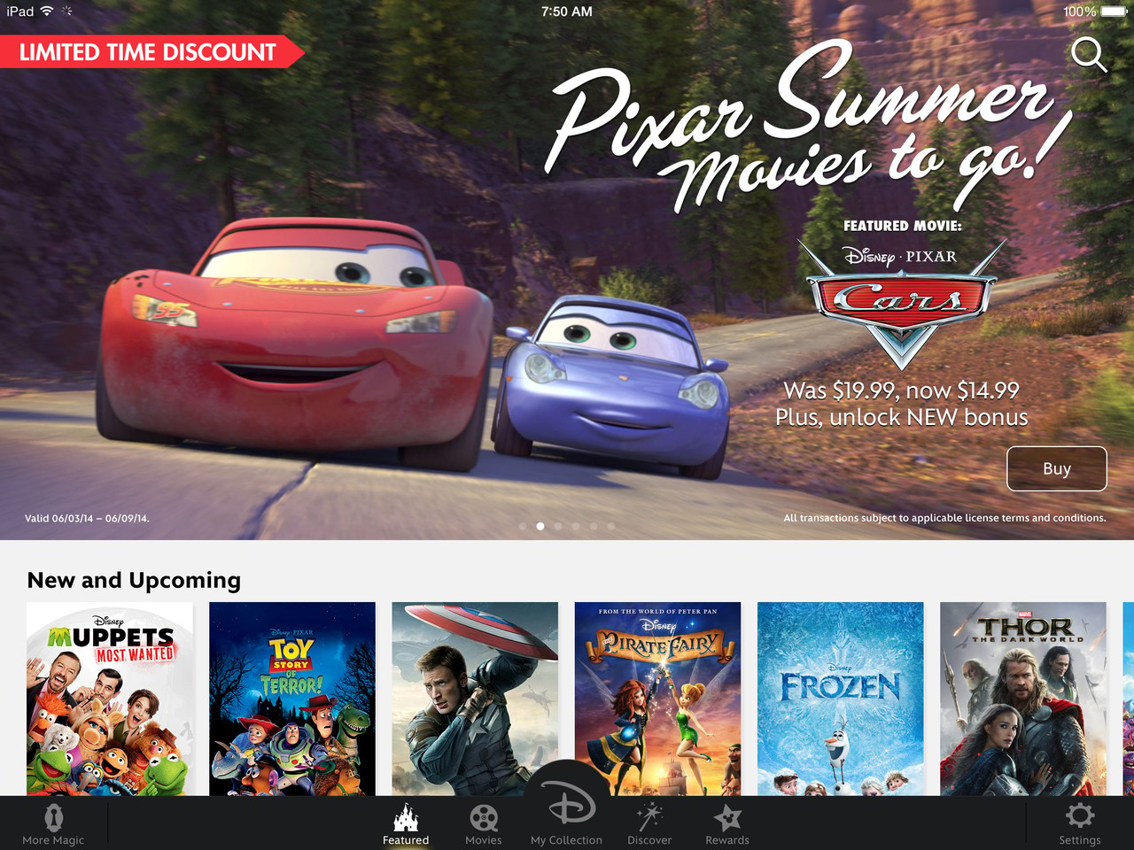 DisneyMovies Home