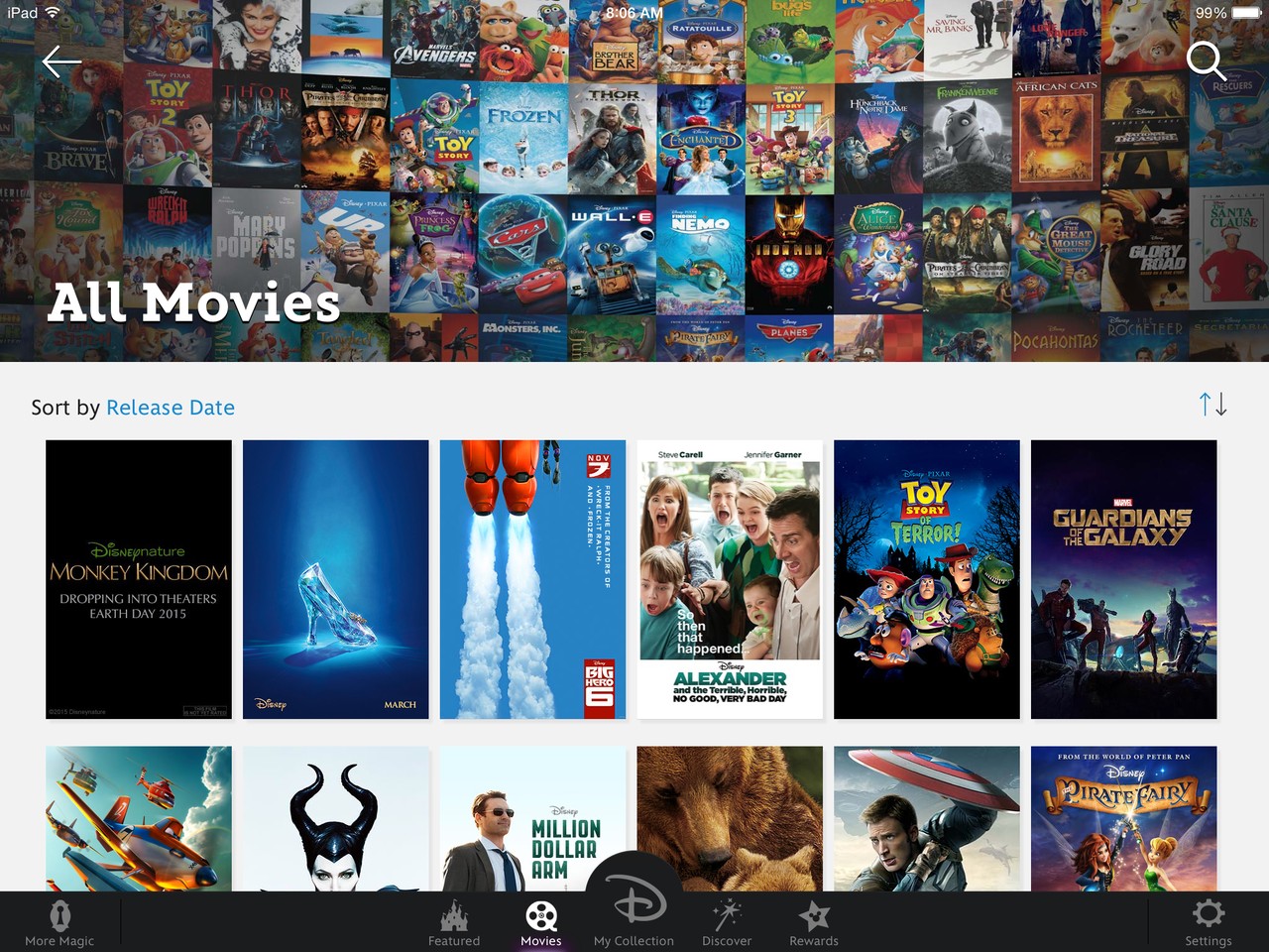 DisneyMovies List