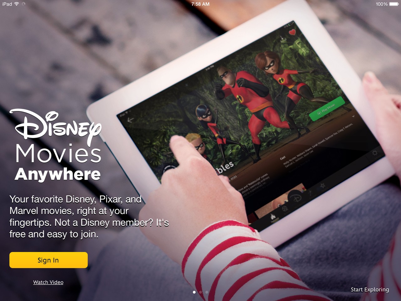 DisneyMovies Screen 1