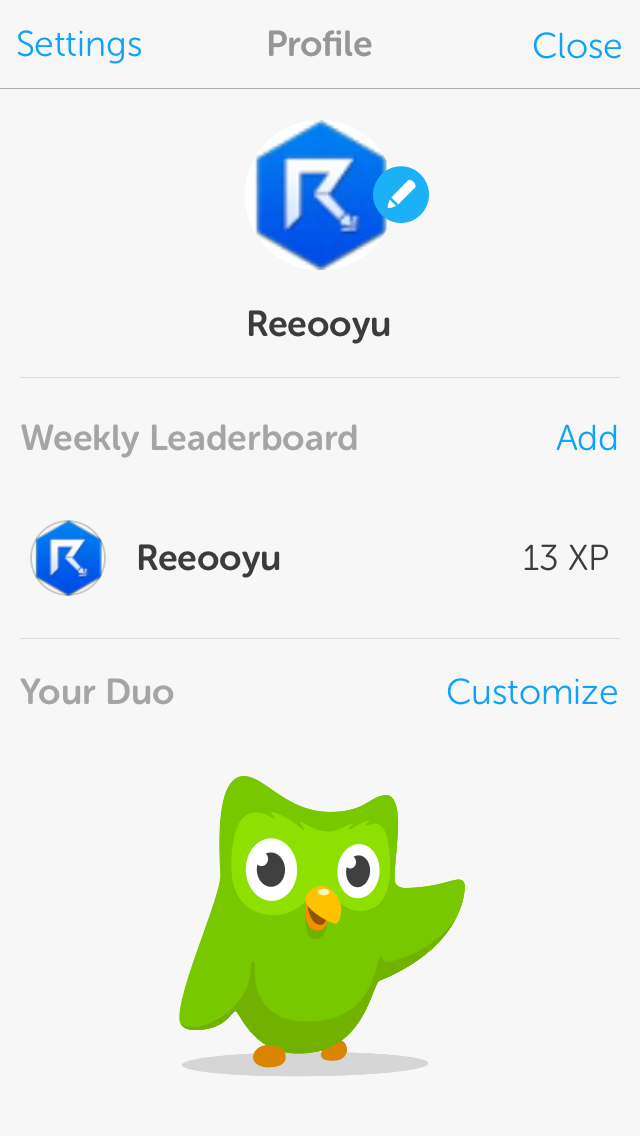 Duolingo Profiles