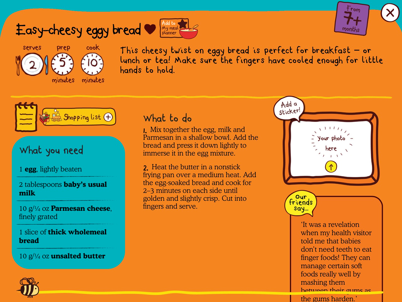 Ella’s Kitchen First Foods Content 3