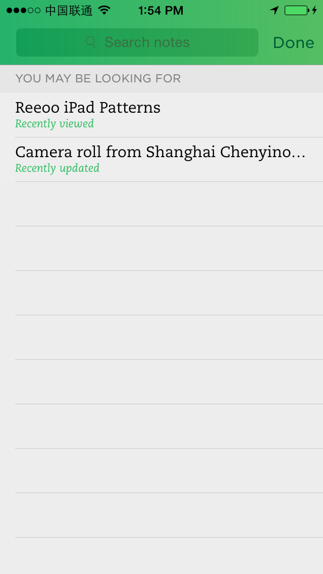 Evernote Search