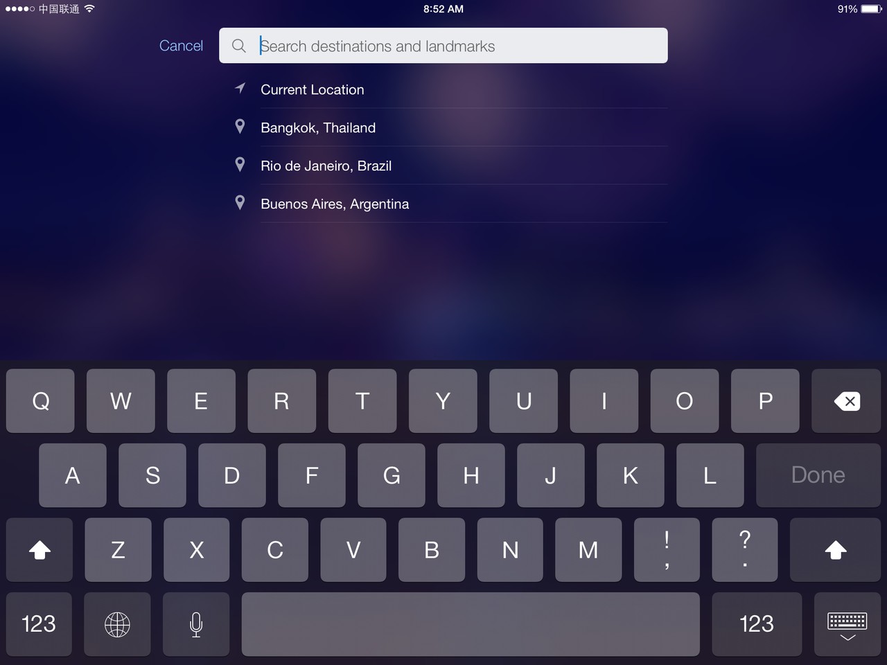 Expedia Search