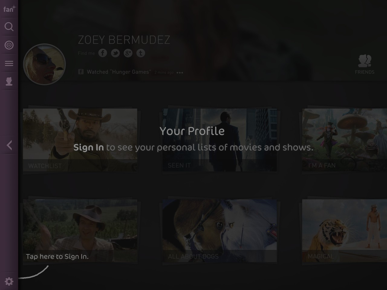 Fan TV Profiles