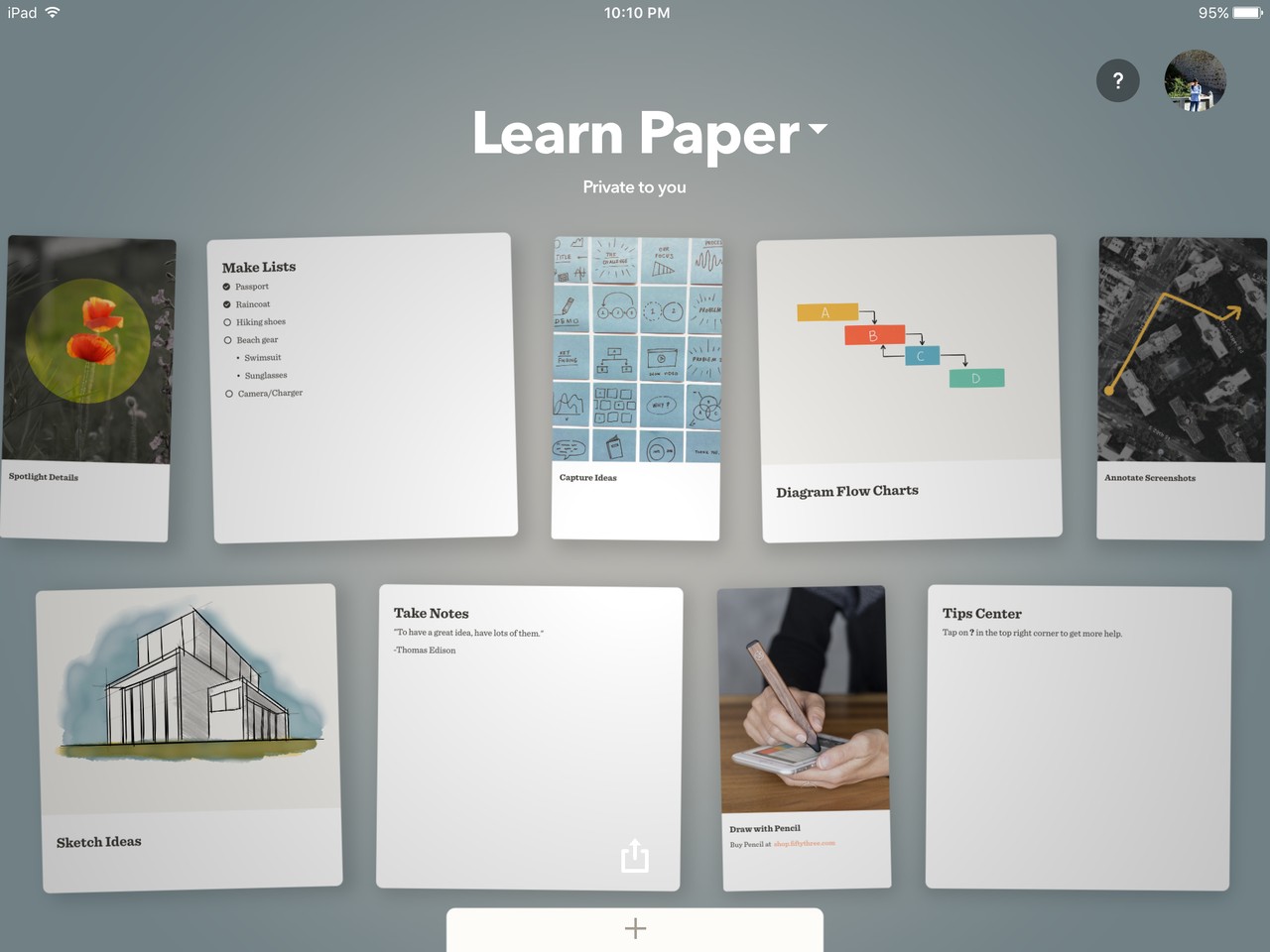 FiftyThree Paper List