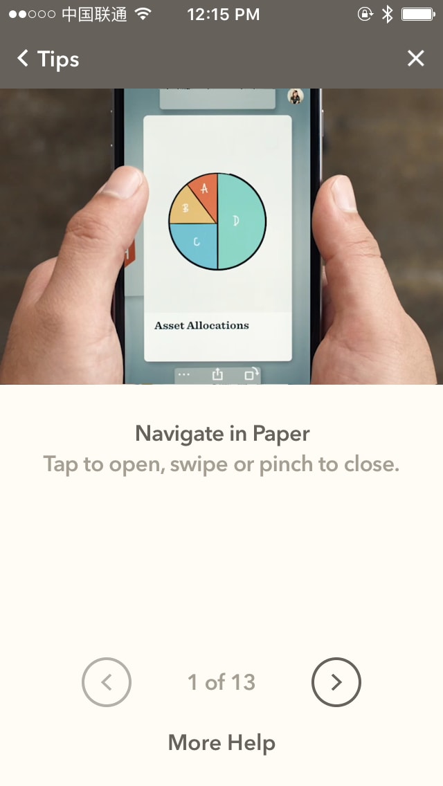 FiftyThree Paper Tips