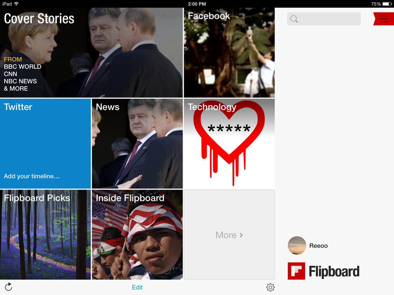 Flipboard Filpboard Home