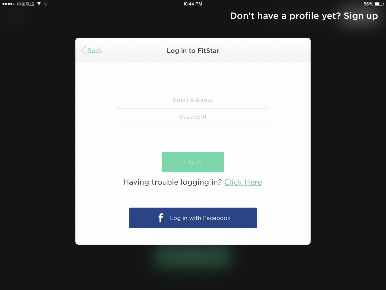 FitStar Yoga Login