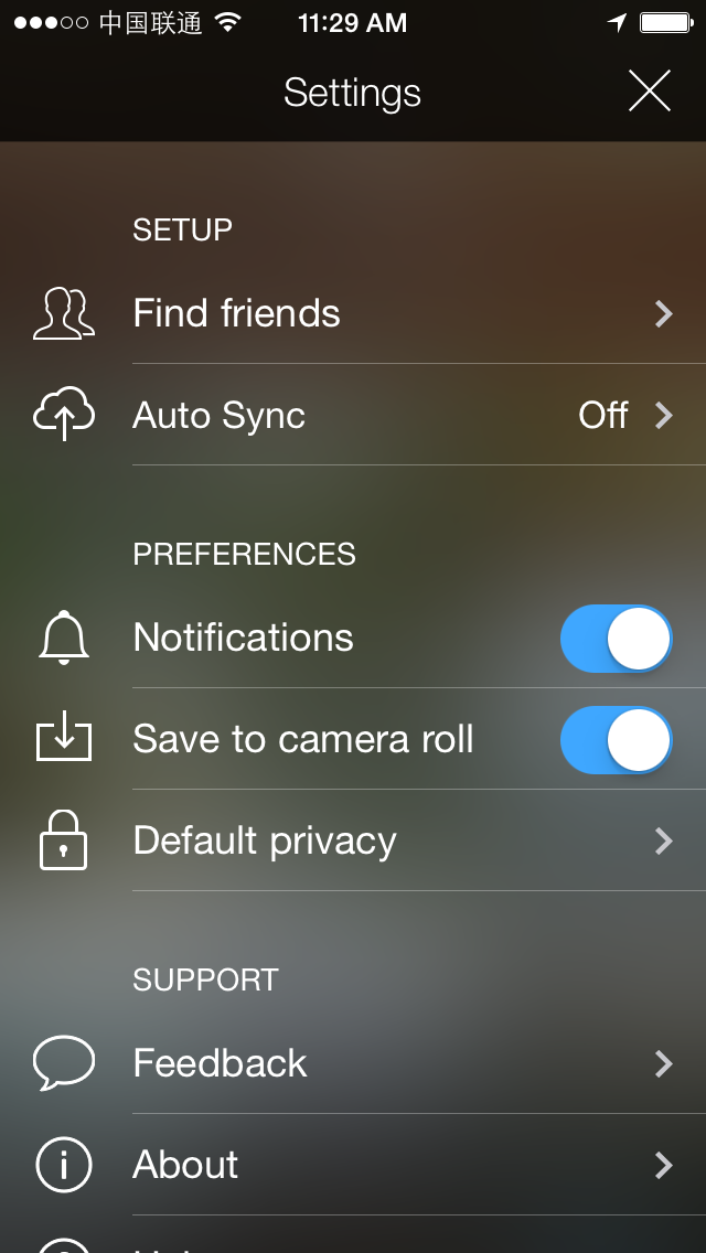 Flickr Setting