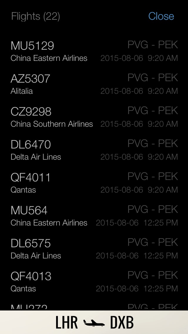 Flight Search