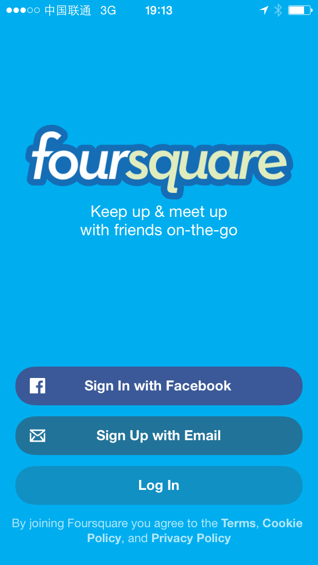 Foursquare Login