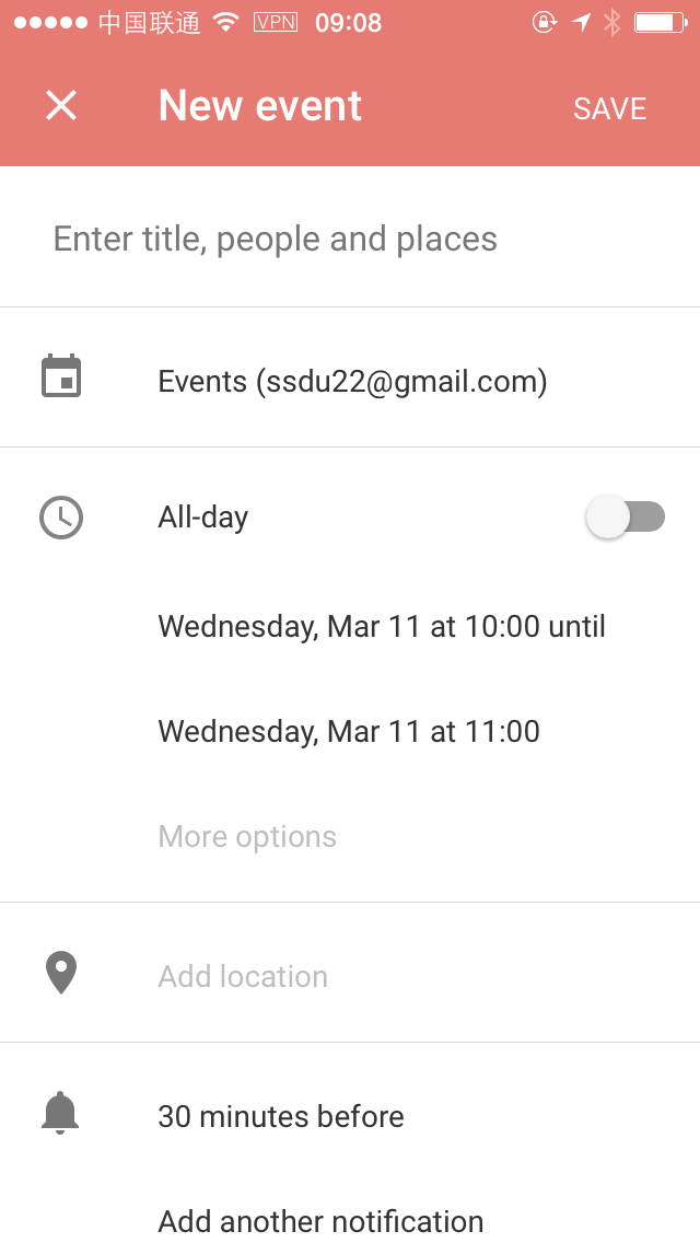 Google Calendar Creat