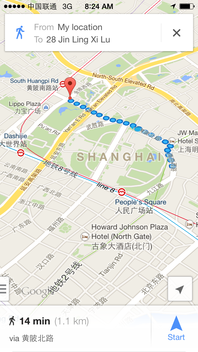 Google Maps Google Map Walk