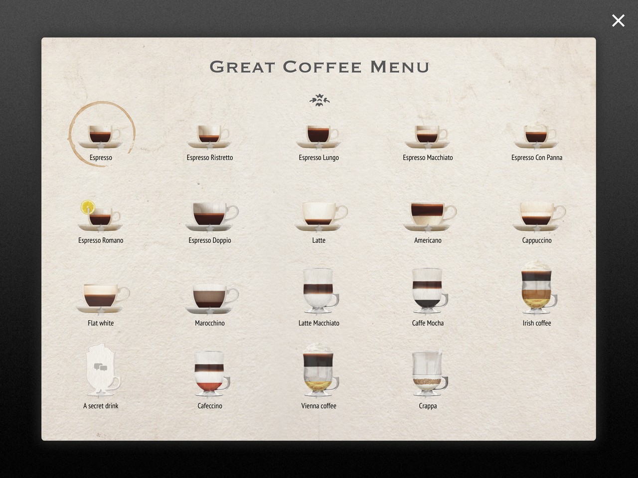 Great Coffee App List