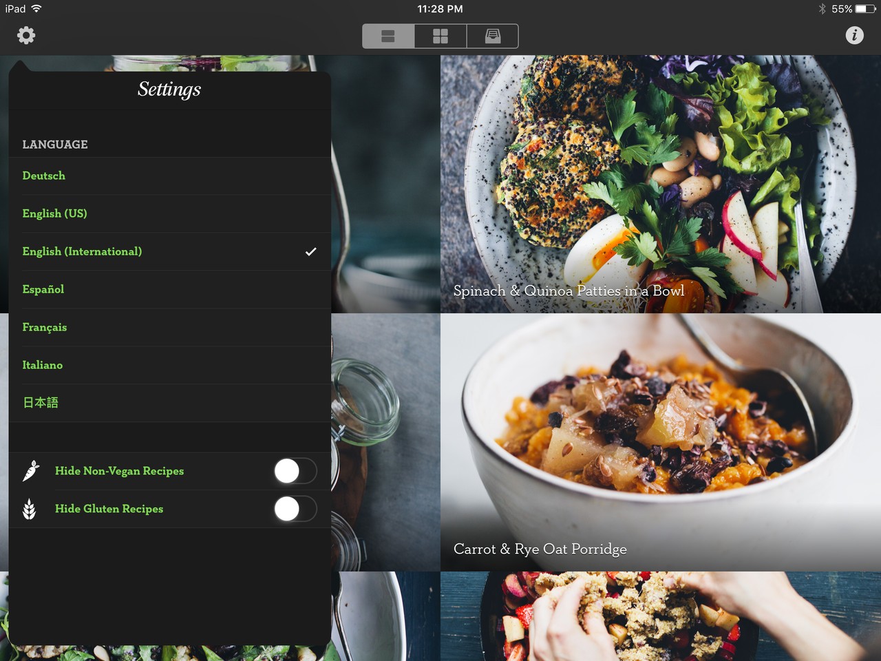 Green Kitchen Setting