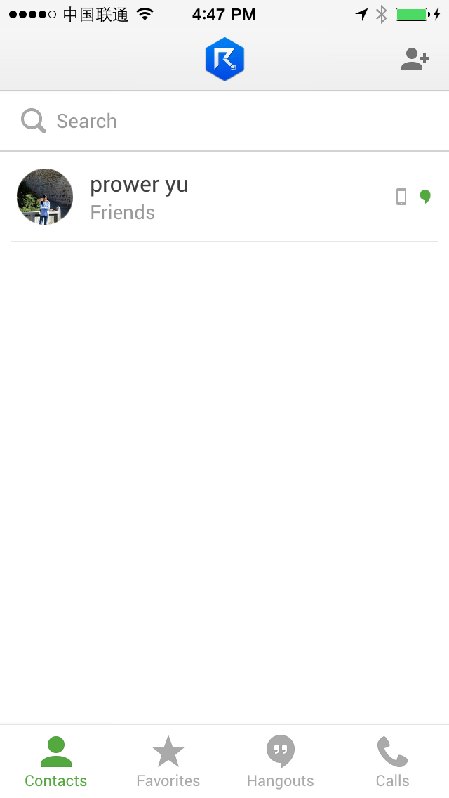 Hangouts List