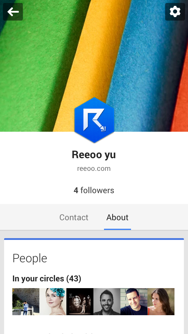 Hangouts Profiles