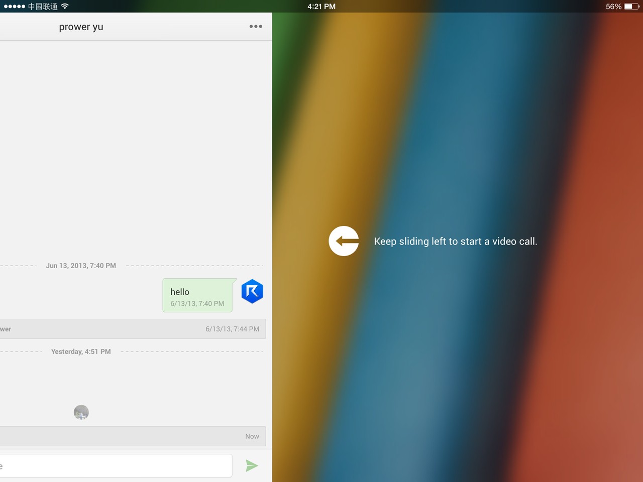 Hangouts Video Call