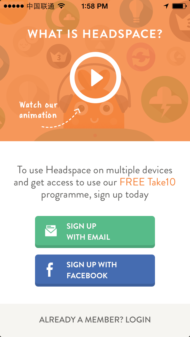Headspace Login