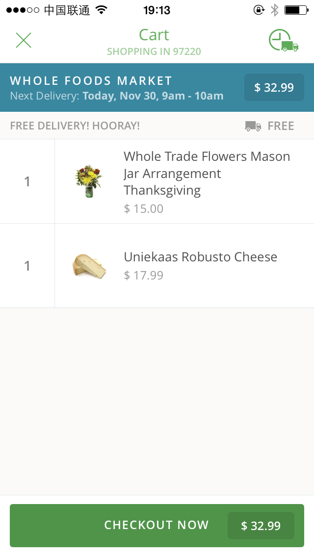 Instacart Cart