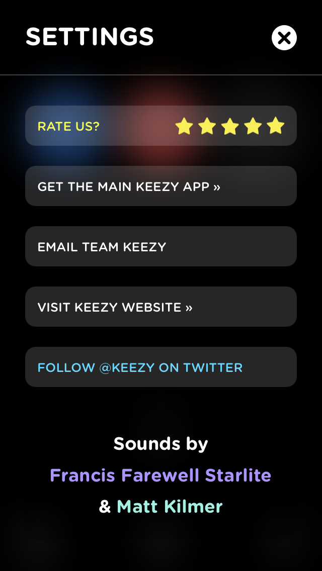 Keezy Drummer Setting