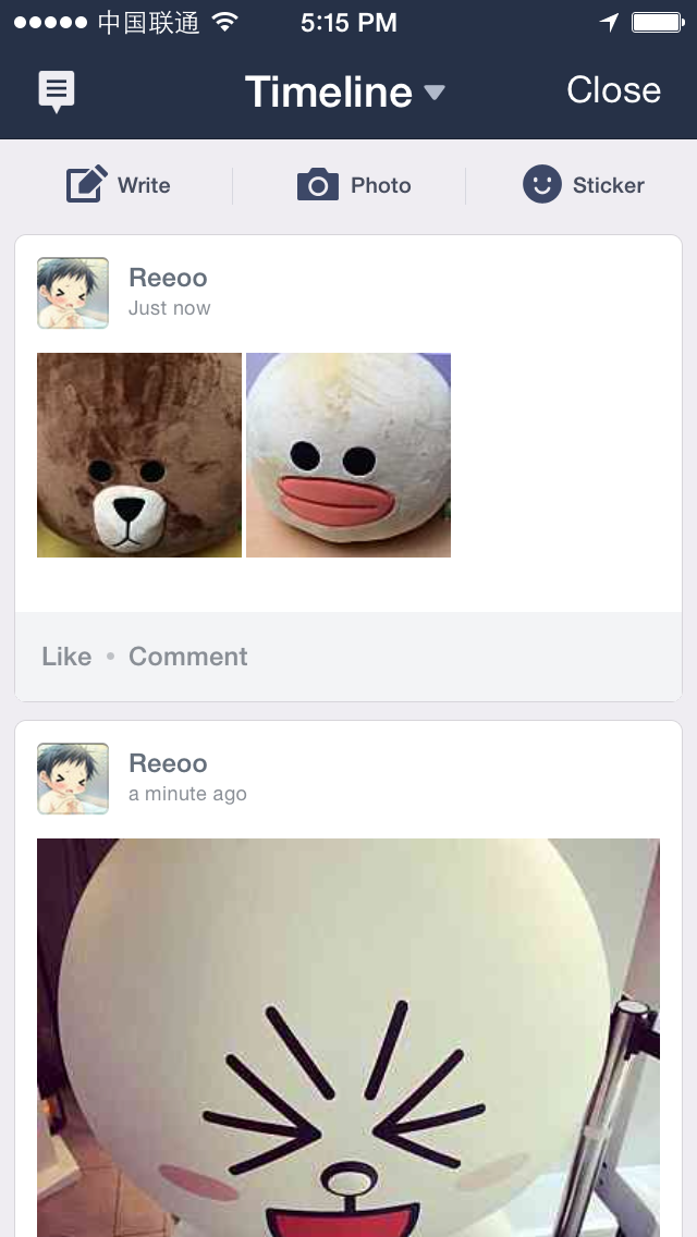 Line Timeline