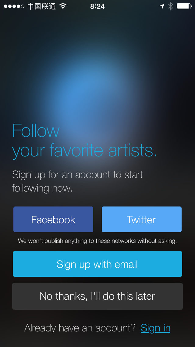 MTV Artists Login