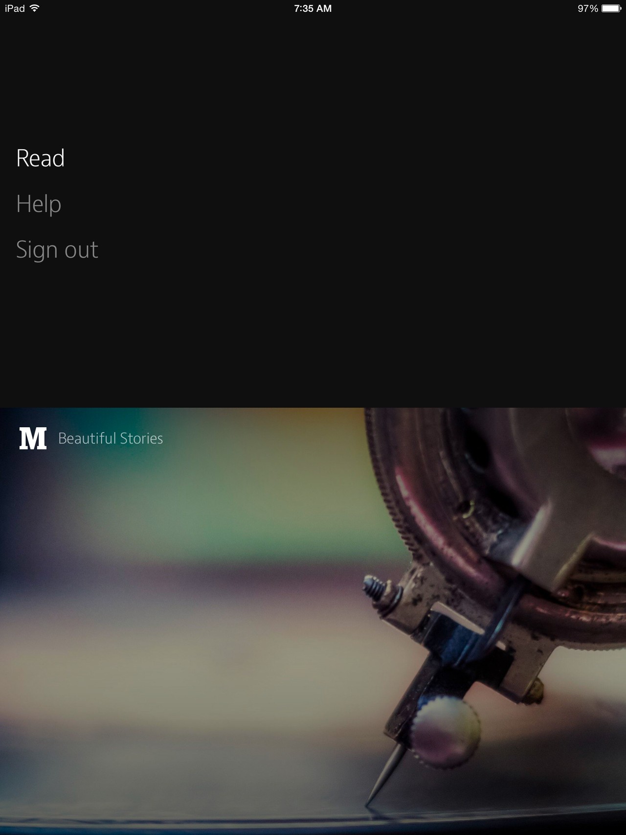 Medium Menu
