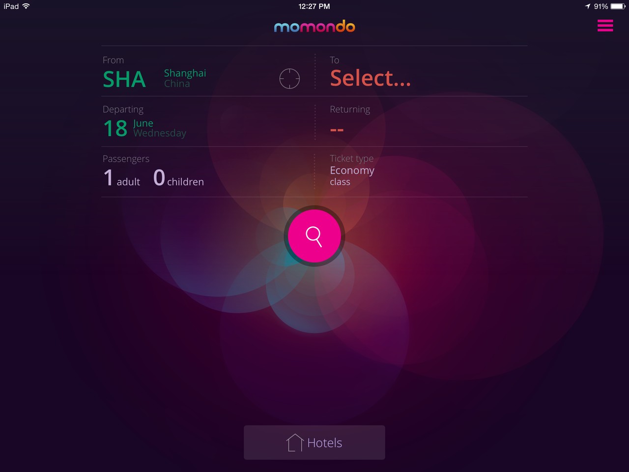 Momondo Home