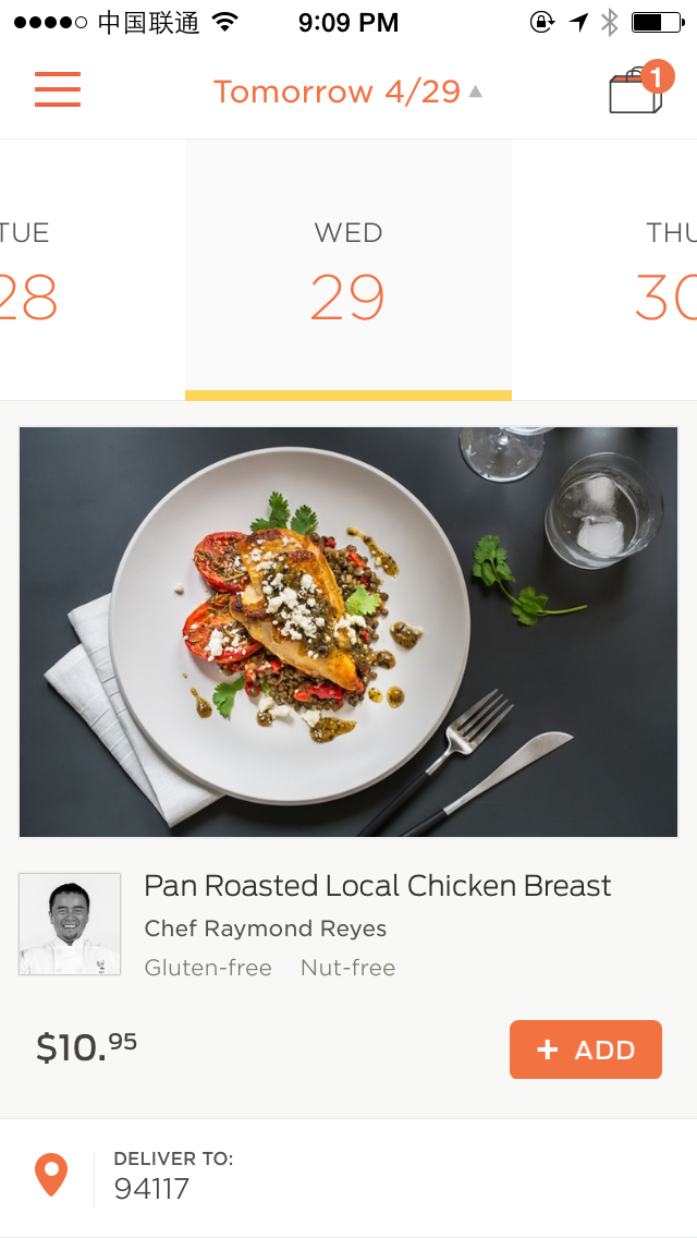 Munchery Date