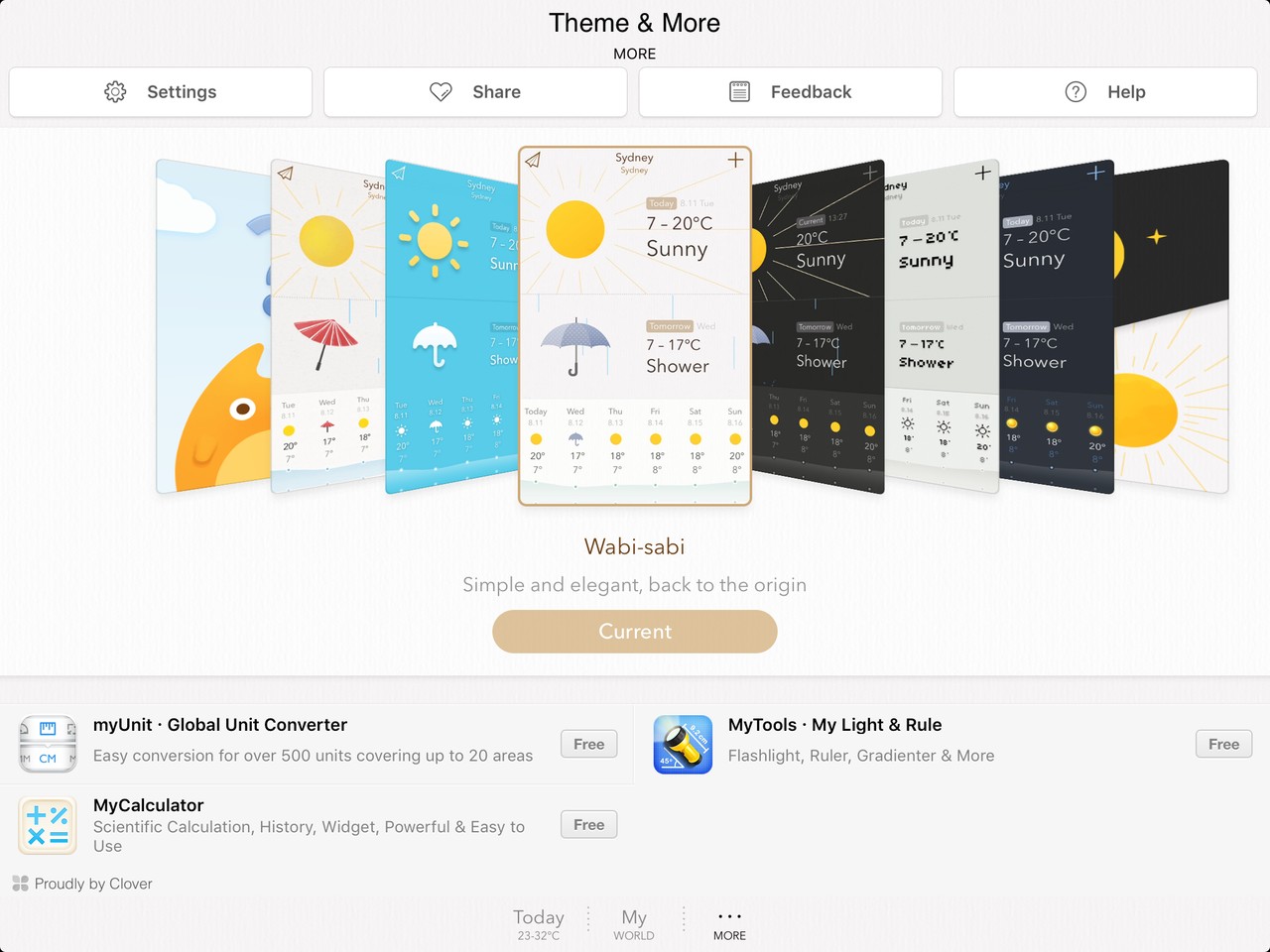MyWeather Theme